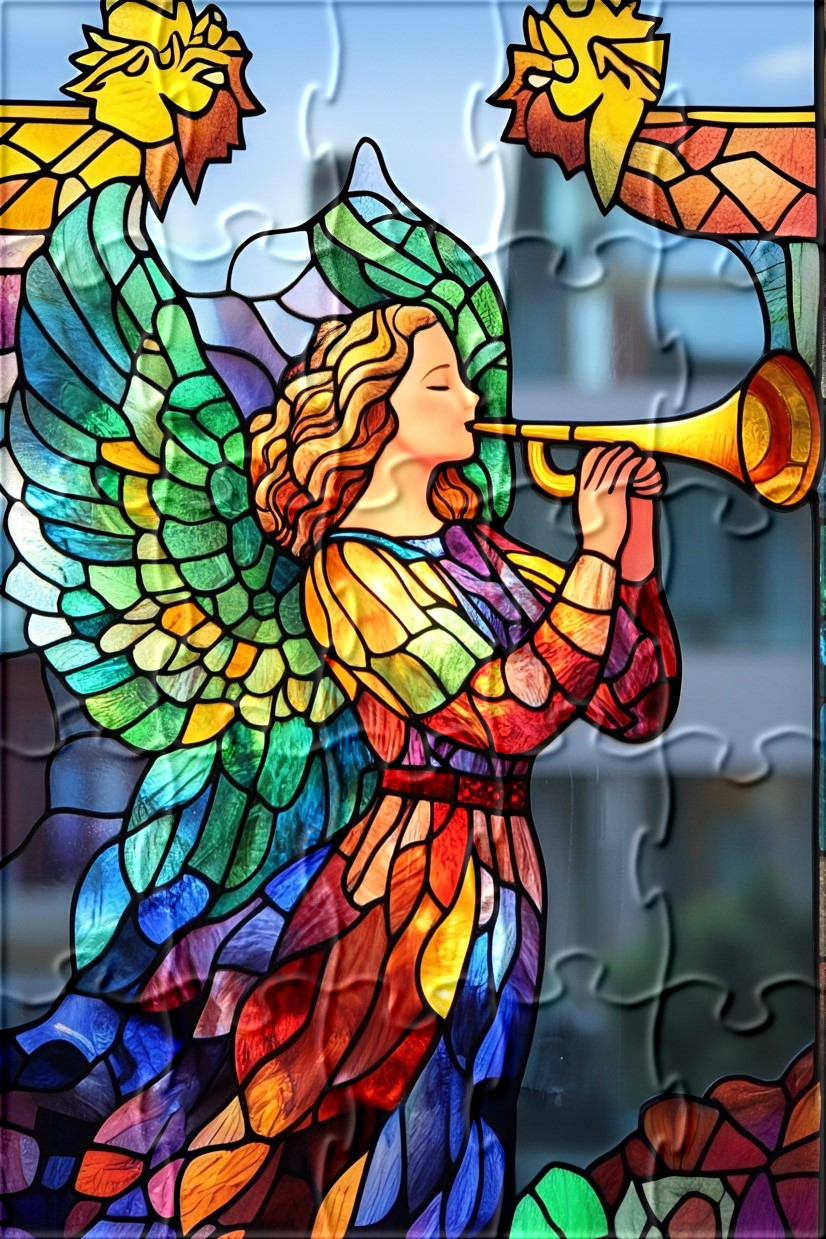 Abstract Angel and Horn Puzzle