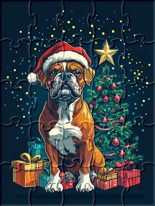 Christmas Boxer Puzzle