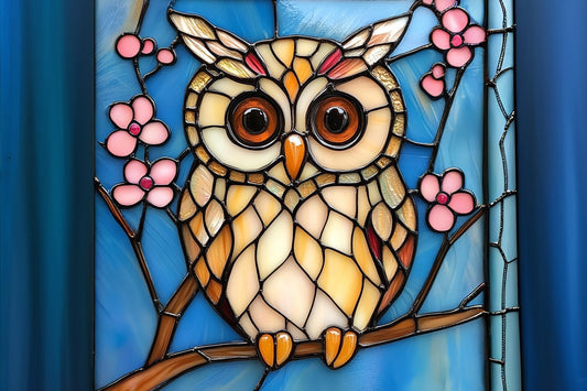 Abstract Big Eye Owl Puzzle