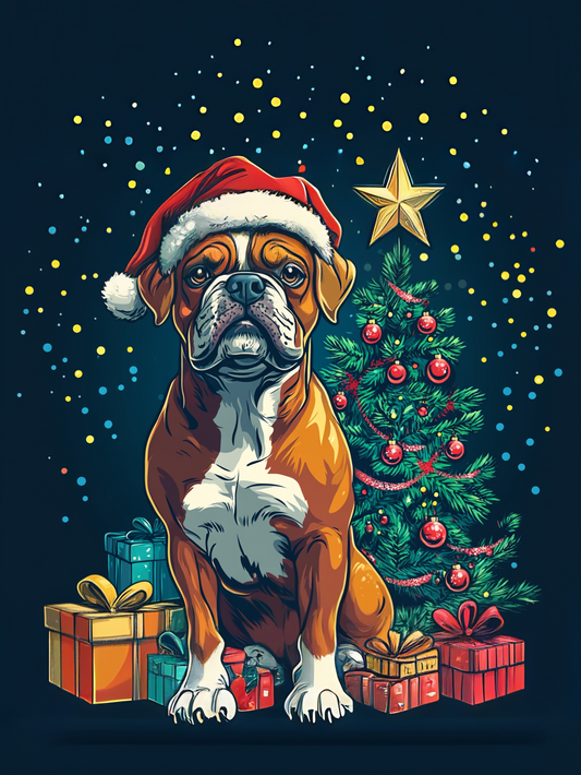 Christmas Boxer Puzzle