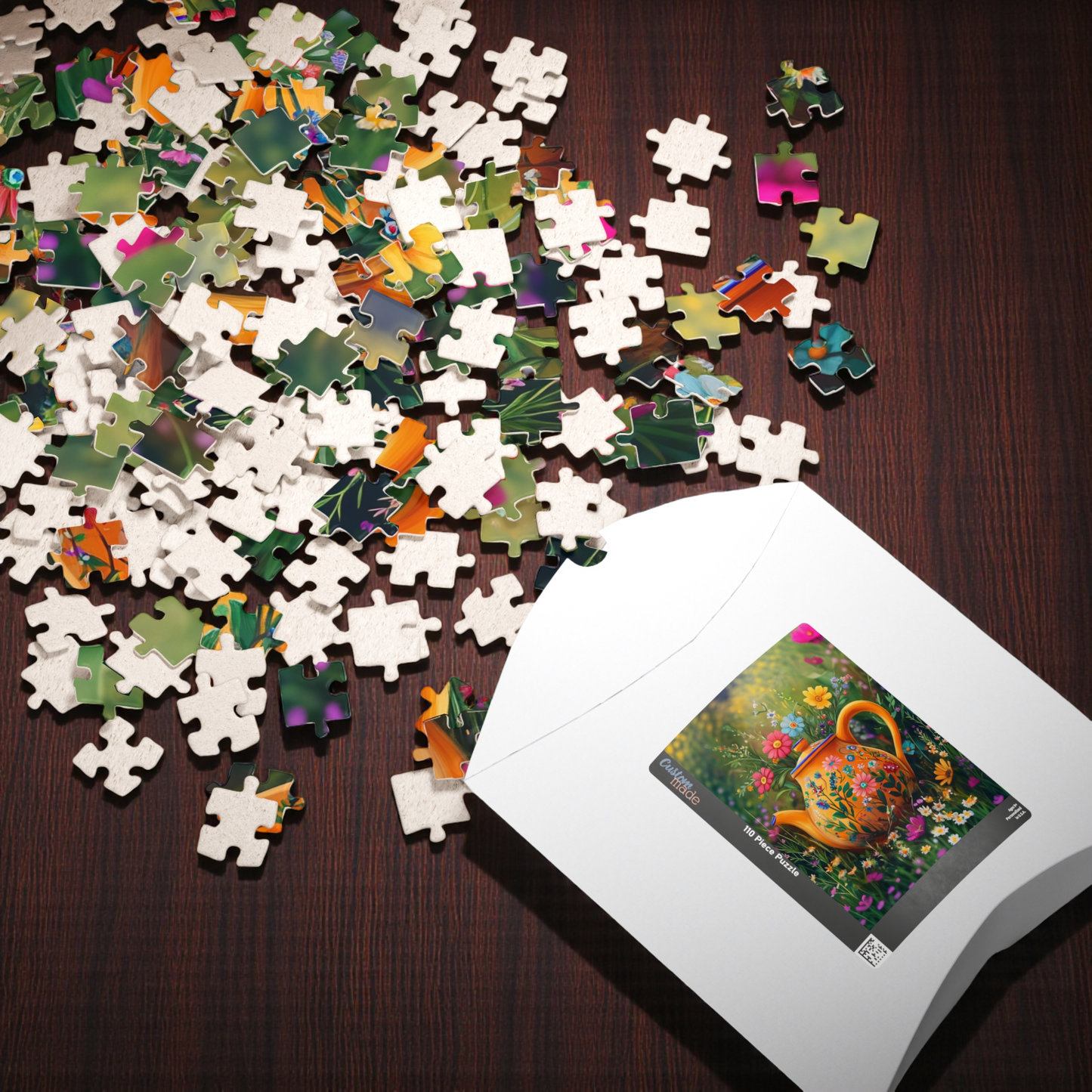 Floral Teapot Puzzle