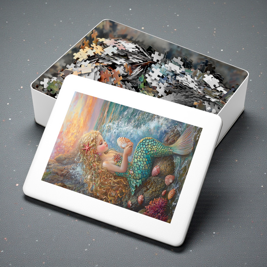 Mermaid Seashell Puzzle